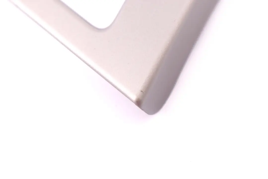BMW 3 Series E90 E91 Decorative Trim Cover Dashboard Right O/S Titan 90 Silver - SKU rhd-7132848-4 - Part number 7132848