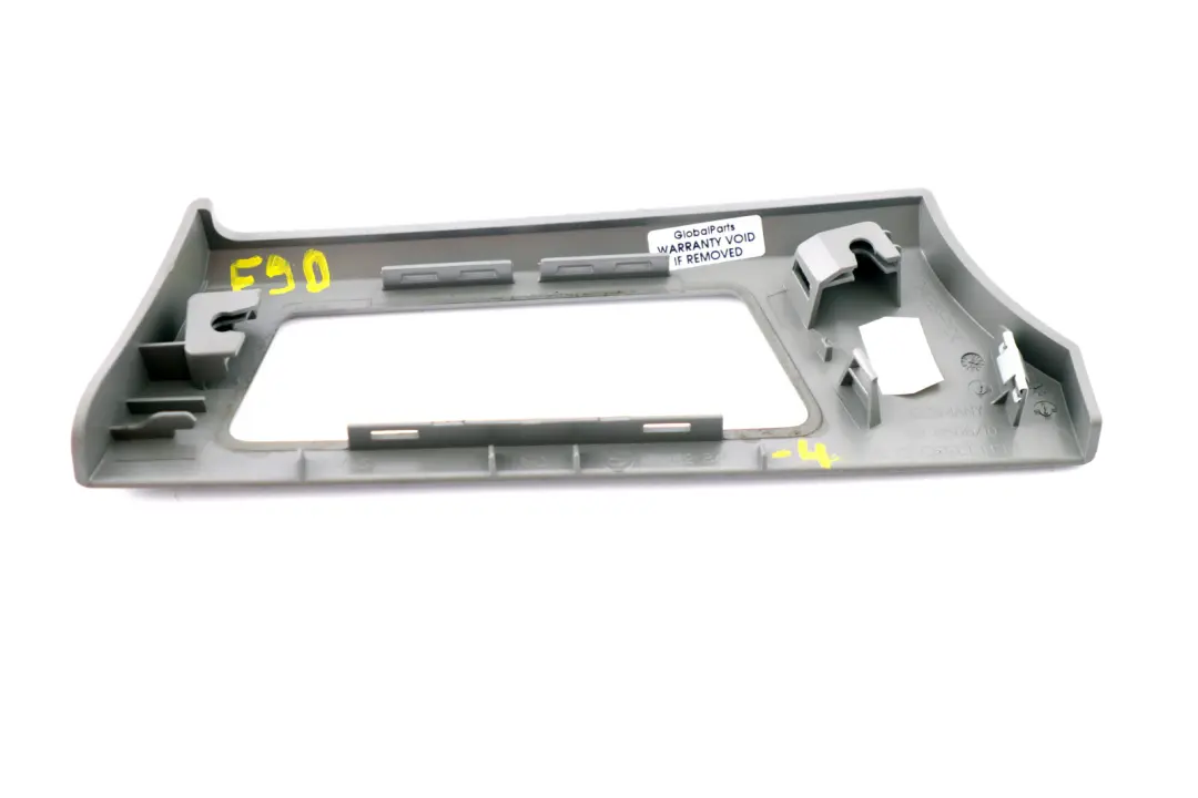 Decorative Trim Cover Dashboard Right O/S Titan 90 Silver to BMW 3 Series E90 E91 with Part number 7132848 BMW 3 Series E90 E91 Decorative Trim Cover Dashboard Right O/S Titan 90 Silver - SKU rhd-7132848-4 - Part number 7132848