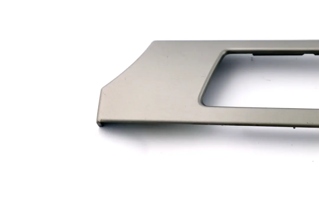 BMW 3 Series E90 E91 Decorative Strip Dashboard Front Right O/S Titan 90 Silver - SKU rhd-7132848-6 - Part number 7132848