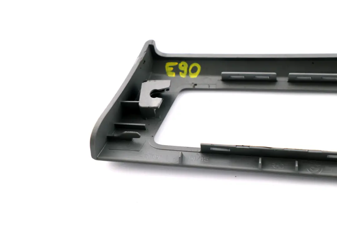 BMW 3 Series 9 E90 E91 Decorative Strip Dashboard Right O/S Titan 90 Silver - SKU rhd-7132848-9 - Part number 7132848