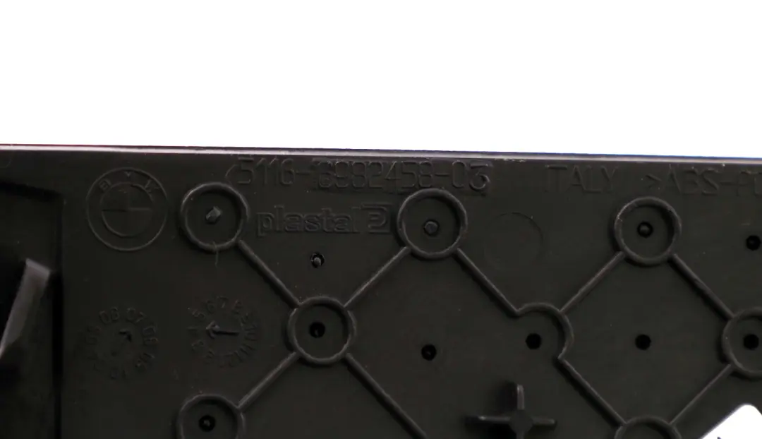 Dashboard Dash Trim Silver Brushed Aluminum Left N/S to BMW 3 Series E90 Cover with Part number 6982458 BMW 3 Series E90 Cover Dashboard Dash Trim Silver Brushed Aluminum Left N/S - SKU rhd-7132856 - Part number 6982458