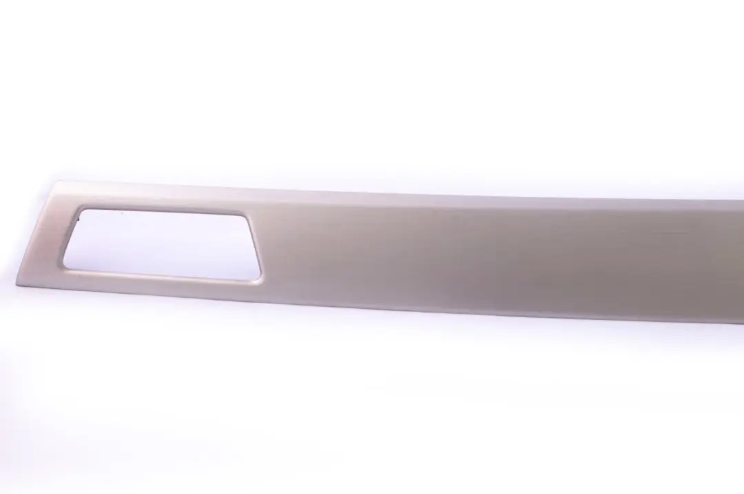 Dashboard Dash Trim Silver Brushed Aluminum Left N/S to BMW 3 Series E90 Cover with Part number 6982458 BMW 3 Series E90 Cover Dashboard Dash Trim Silver Brushed Aluminum Left N/S - SKU rhd-7132856 - Part number 6982458