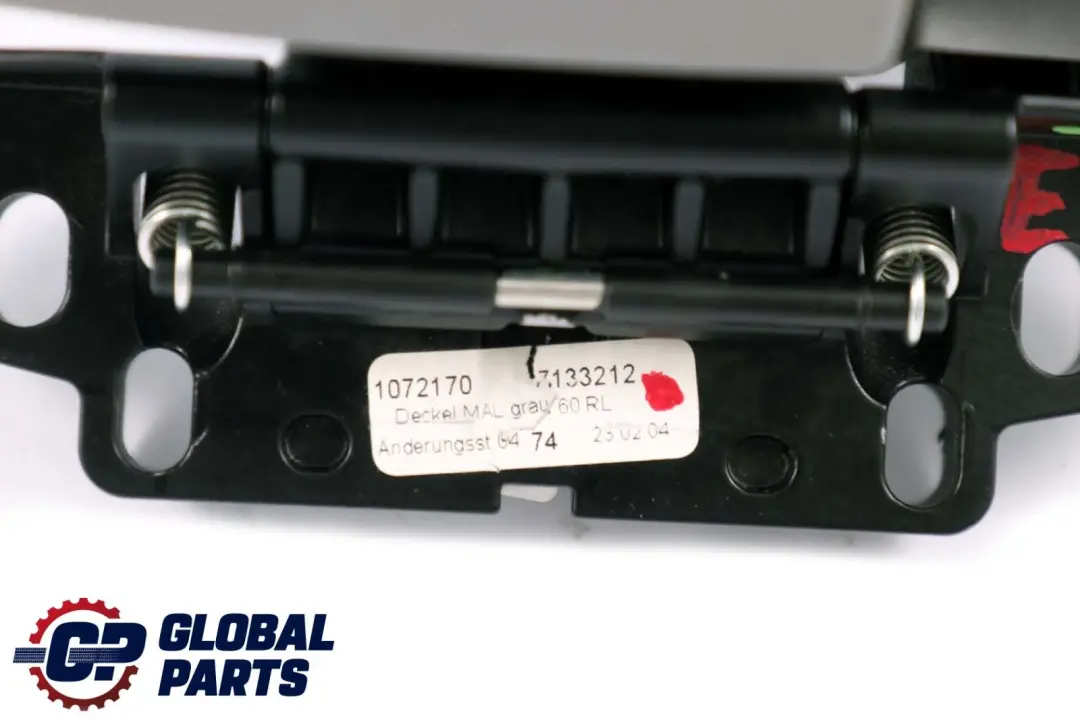 Centre Console Armrest Grey to BMW 3 Series E60 E61 LCI Cover with Part number 7133212 BMW 3 Series E60 E61 LCI Cover Centre Console Armrest Grey - SKU rhd-7133212 - Part number 7133212