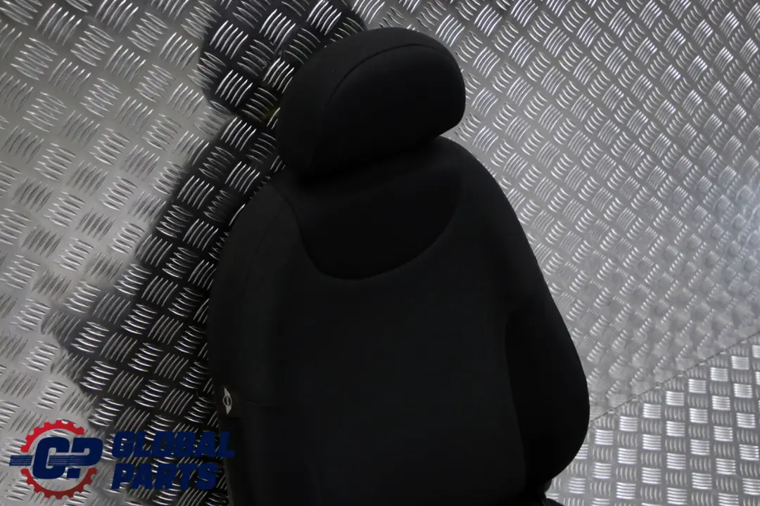 Front Left N/S Cloth Fabric Molette Seat Panther Black to BMW Mini Cooper R50 with Part number 7136293 BMW Mini Cooper R50 Front Left N/S Cloth Fabric Molette Seat Panther Black - SKU rhd-7136293-1 - Part number 7136293