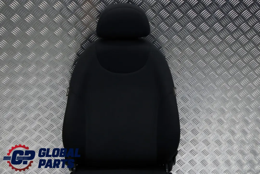 Front Left N/S Cloth Fabric Molette Seat Panther Black to BMW Mini Cooper R50 with Part number 7136293 BMW Mini Cooper R50 Front Left N/S Cloth Fabric Molette Seat Panther Black - SKU rhd-7136293-1 - Part number 7136293
