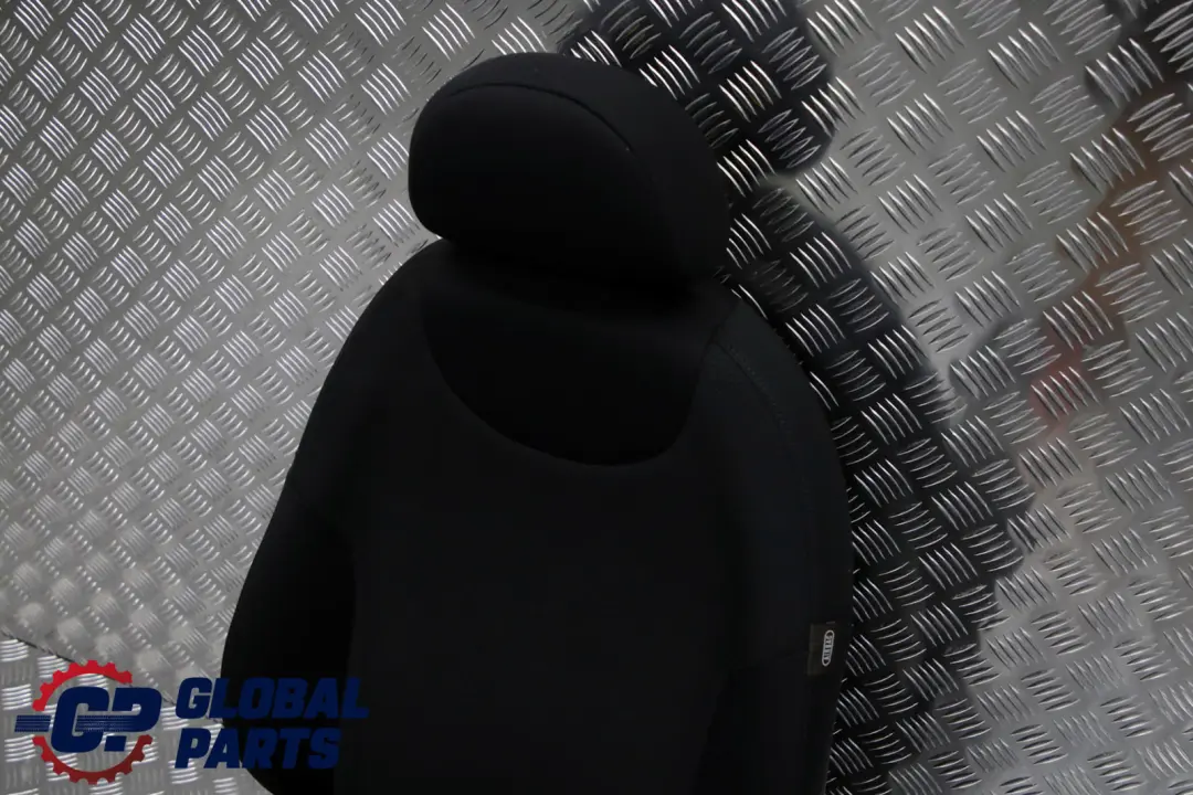 Front Left N/S Cloth Fabric Molette Seat Panther Black to BMW Mini Cooper R50 with Part number 7136293 BMW Mini Cooper R50 Front Left N/S Cloth Fabric Molette Seat Panther Black - SKU rhd-7136293-1 - Part number 7136293