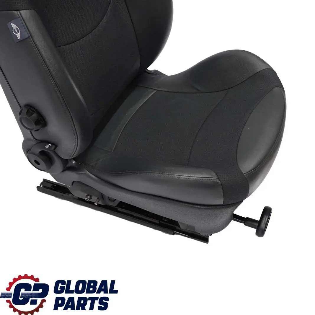 Fabric / Leather Front Left N/S Cloth Sport Seat Black to Mini Cooper One R50 with Part number 7136391 Mini Cooper One R50 Fabric / Leather Front Left N/S Cloth Sport Seat Black - SKU rhd-7136391 - Part number 7136391
