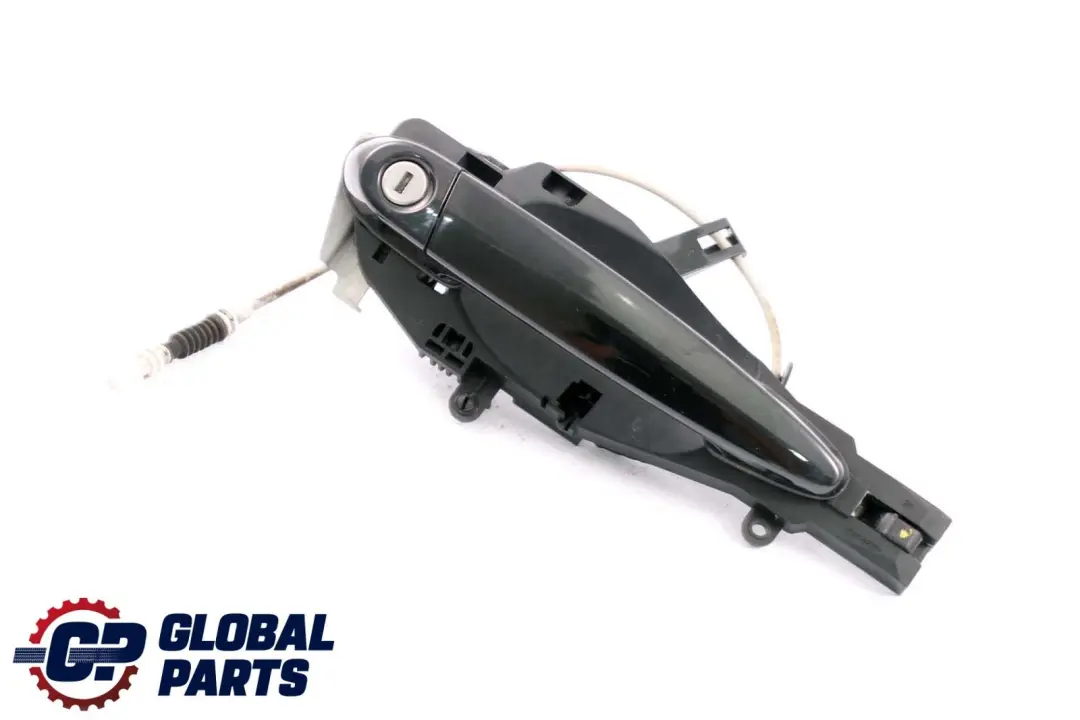 BMW X5 Series E70 Front Right Grab Handle O/S Exterior Black Sapphire 475 - SKU rhd-7137054-BS1 - Part number 7137054