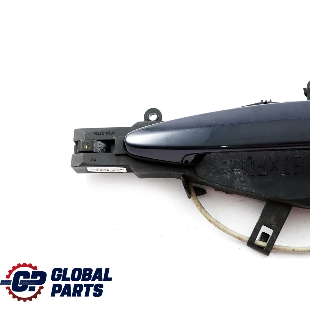 BMW X5 Series E70 Front Right Grab Handle O/S Exterior Carbonschwarz Black 416 - SKU rhd-7137054-CAR - Part number 7137054