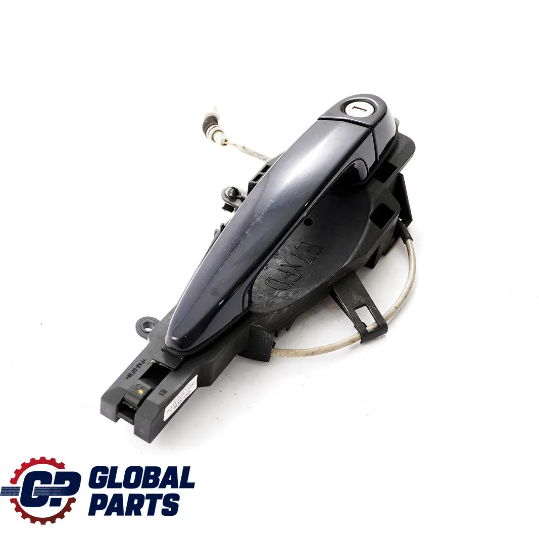 BMW X5 Series E70 Front Right Grab Handle O/S Exterior Carbonschwarz Black 416 - SKU rhd-7137054-CAR - Part number 7137054