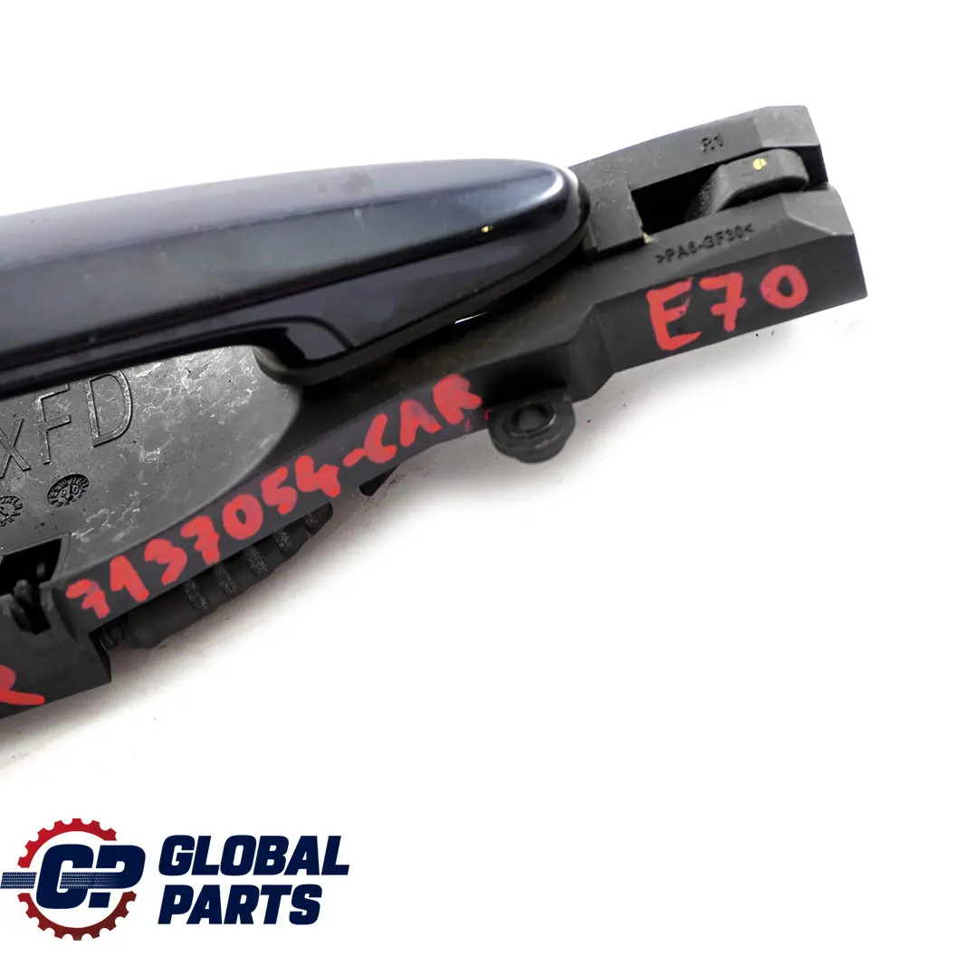 Front Right Grab Handle O/S Exterior Carbonschwarz Black 416 to BMW X5 Series E70 with Part number 7137054 BMW X5 Series E70 Front Right Grab Handle O/S Exterior Carbonschwarz Black 416 - SKU rhd-7137054-CAR - Part number 7137054