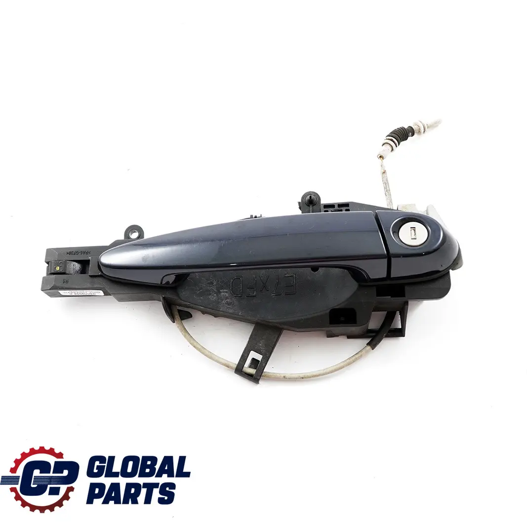 BMW X5 Series E70 Front Right Grab Handle O/S Exterior Carbonschwarz Black 416 - SKU rhd-7137054-CAR - Part number 7137054
