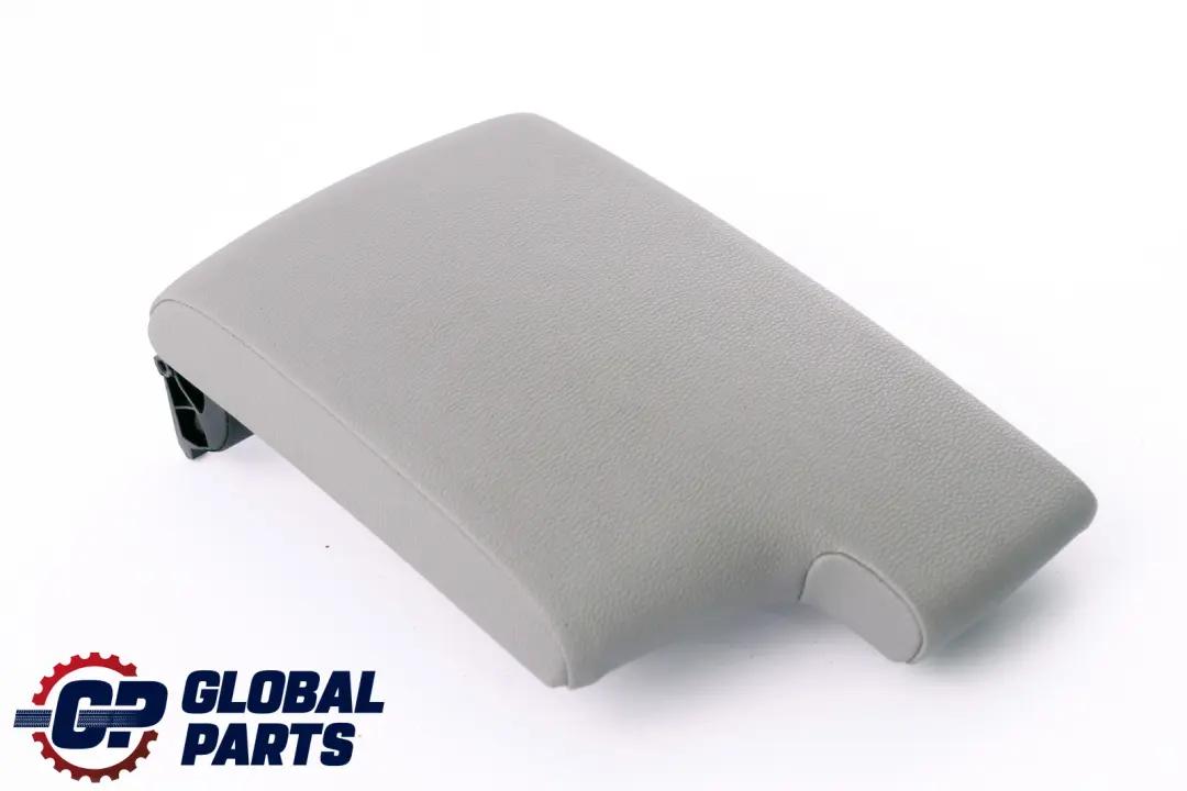 BMW 3 Series E90 E91 LCI Leather Cover Centre Console Armrest Grau Grey - SKU rhd-7137557-1 - Part number 7137557