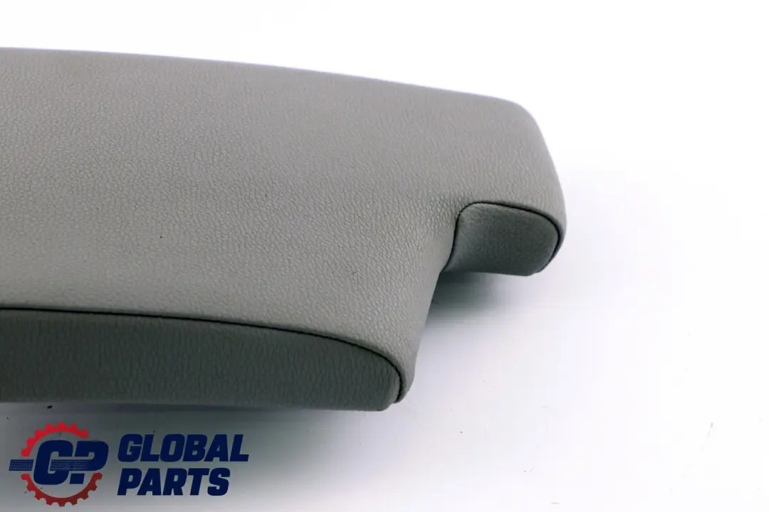 BMW 3 Series E90 E91 LCI Leather Cover Centre Console Armrest Grau Grey - SKU rhd-7137557-1 - Part number 7137557