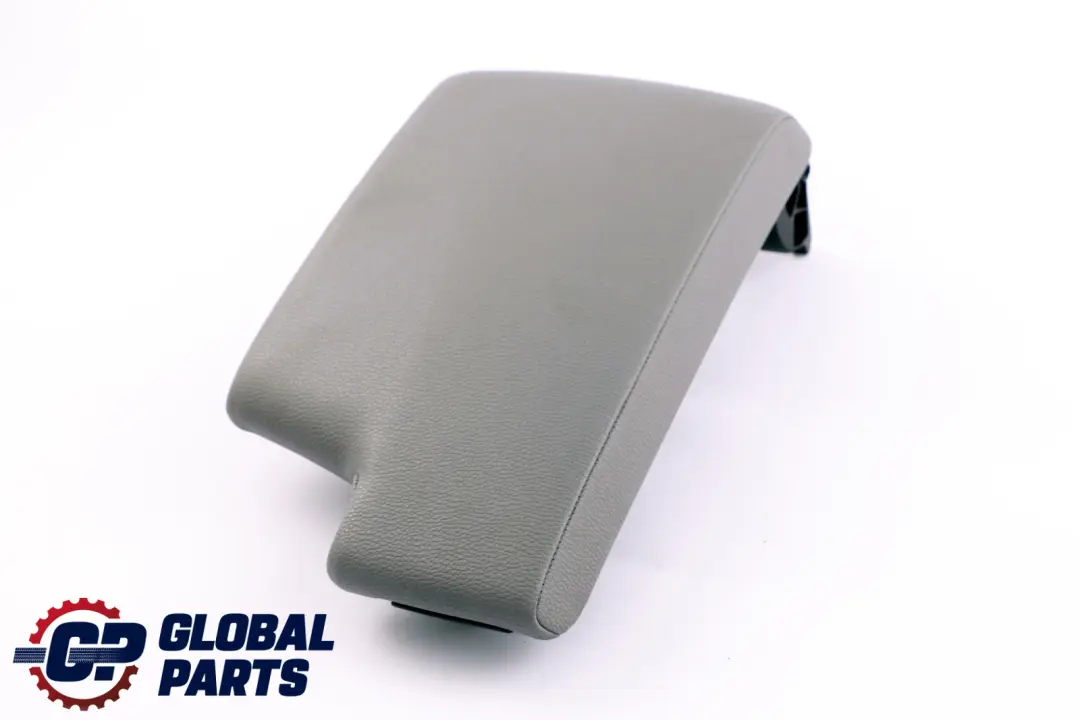 BMW 3 SERIES E90 E91 LCI Leather Cover Centre Console Armrest Grey Grau - SKU rhd-7137557 - Part number 7137557