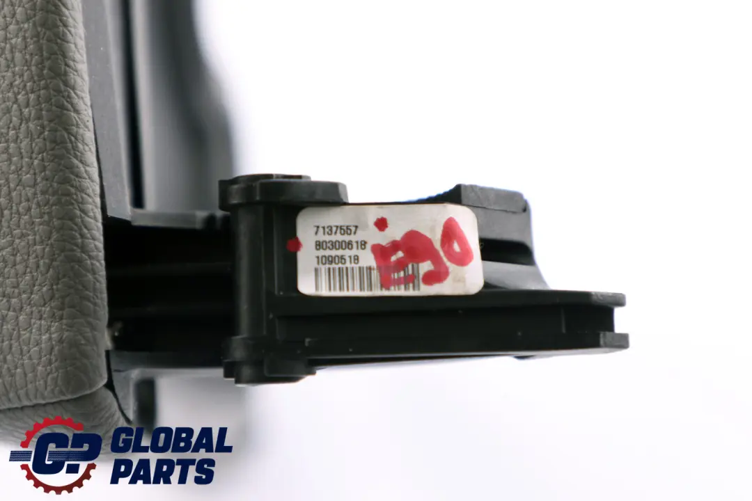 BMW 3 SERIES E90 E91 LCI Leather Cover Centre Console Armrest Grey Grau - SKU rhd-7137557 - Part number 7137557