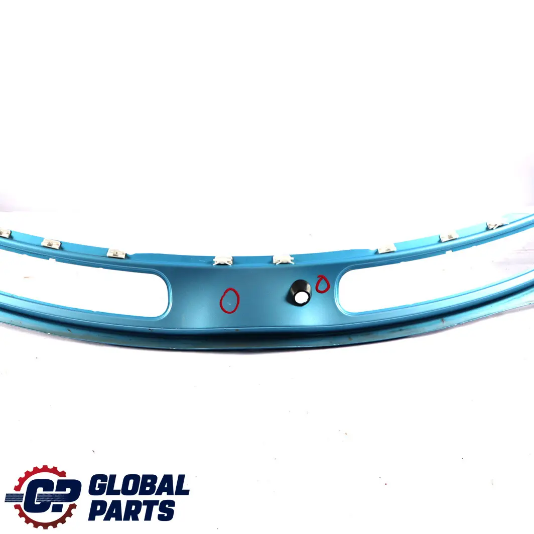 Mini Cooper R50 R52 R53 Windscreen Scuttle Panel Cover Electric Blue II - B86 - SKU rhd-7137952-ELB - Part number 7137952