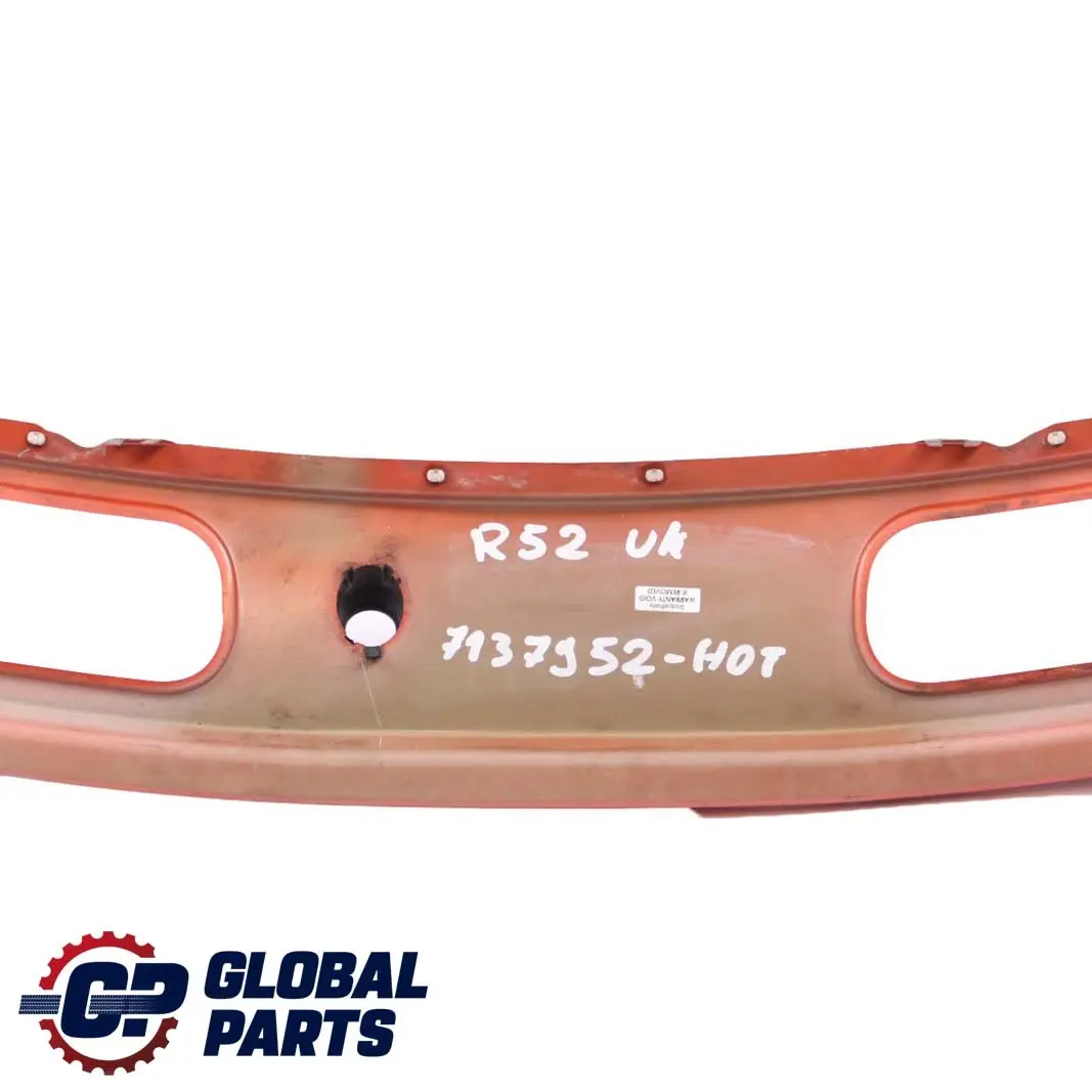 Windscreen Scuttle Panel Cover Hot Orange Metallic - A26 to MINI Cooper One R50 R52 R53 with Part number 7137952 MINI Cooper One R50 R52 R53 Windscreen Scuttle Panel Cover Hot Orange Metallic - A26 - SKU rhd-7137952-HOT - Part number 7137952