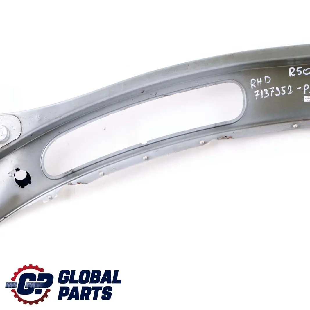 Windscreen Scuttle Panel Cover Pure Silver Metallic to MINI Cooper One R50 R52 R53 with Part number 7137952 MINI Cooper One R50 R52 R53 Windscreen Scuttle Panel Cover Pure Silver Metallic - SKU rhd-7137952-PS - Part number 7137952