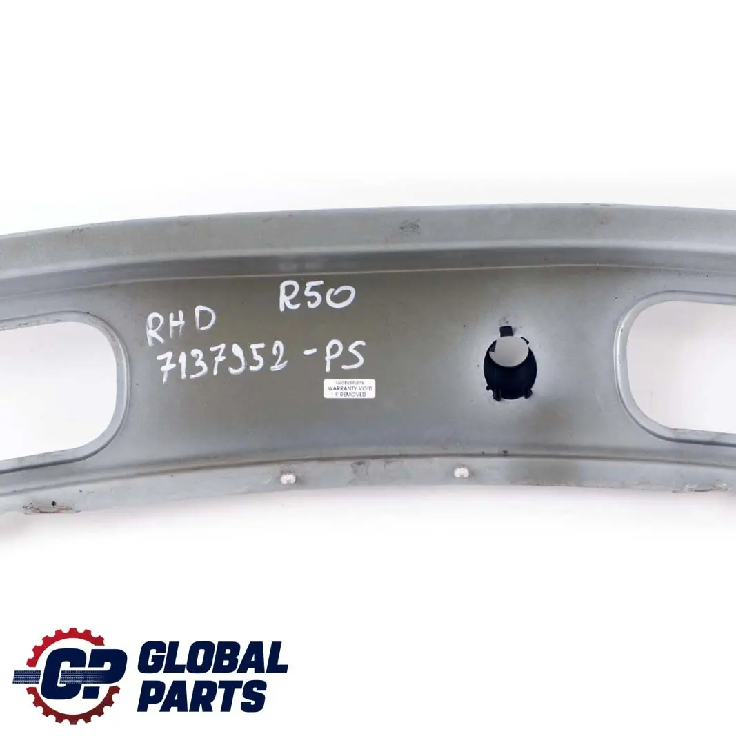 Windscreen Scuttle Panel Cover Pure Silver Metallic to MINI Cooper One R50 R52 R53 with Part number 7137952 MINI Cooper One R50 R52 R53 Windscreen Scuttle Panel Cover Pure Silver Metallic - SKU rhd-7137952-PS - Part number 7137952