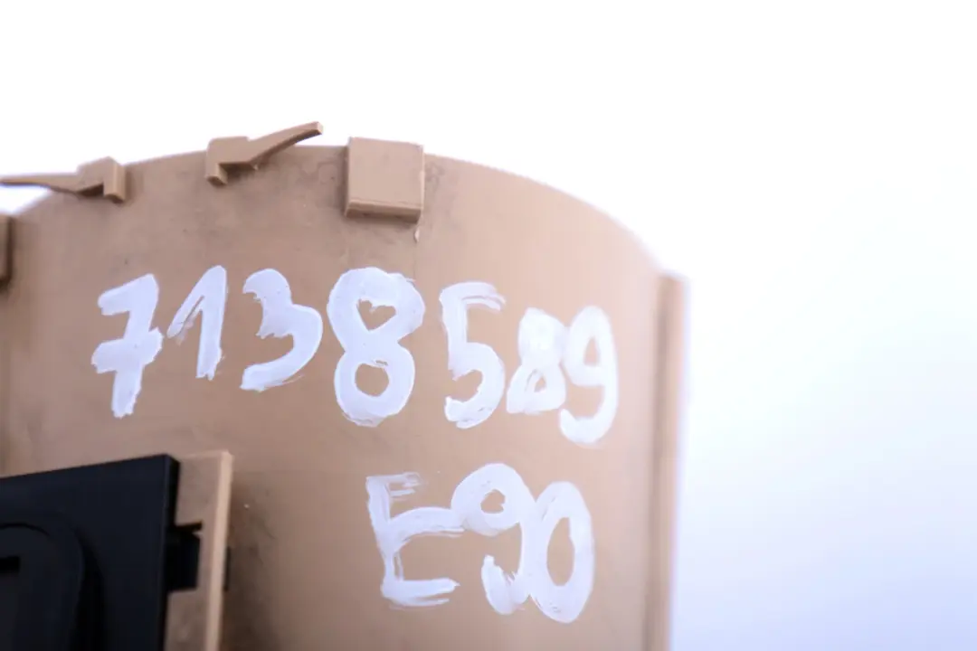 BMW 3 Series E90 E91 Centre Console Rear Oddments Tray Storage Beige - SKU rhd-7138589 - Part number 7138589