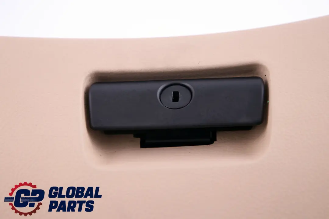 Dashboard Glove Box Hellbeige Leather to BMW 3 Series E46 Cabrio with Part number 7141596 BMW 3 Series E46 Cabrio Dashboard Glove Box Hellbeige Leather - SKU rhd-7141596 - Part number 7141596