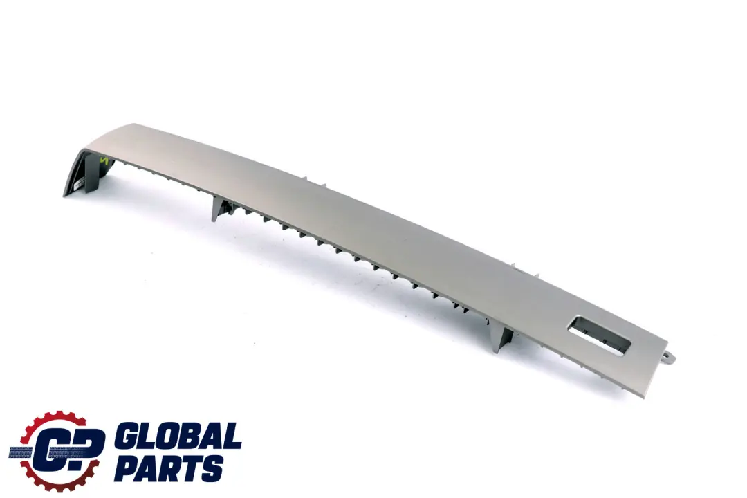 BMW 7 Series E65 E66 Interior Strip Cover Trim Dashboard Titan Silver Left N/S - SKU rhd-7142113 - Part number 7142113