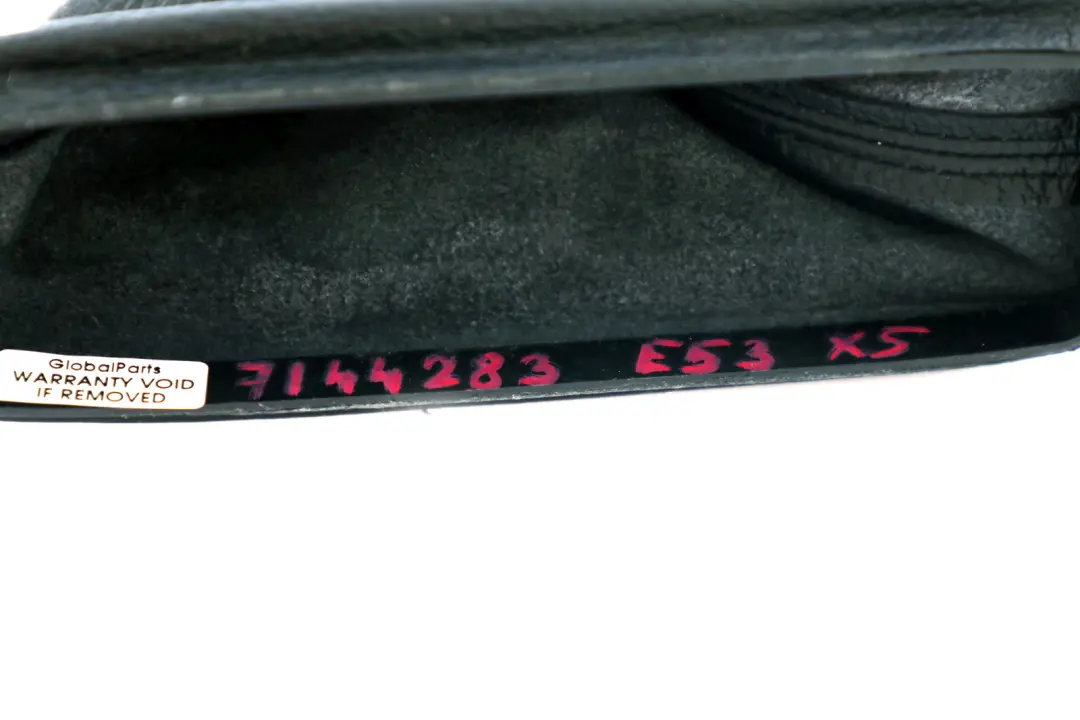 Handbrake Lever Cover Leather Sport 3442 to BMW X5 Series E53 with Part number 7144283 BMW X5 Series E53 Handbrake Lever Cover Leather Sport 3442 - SKU rhd-7144283 - Part number 7144283