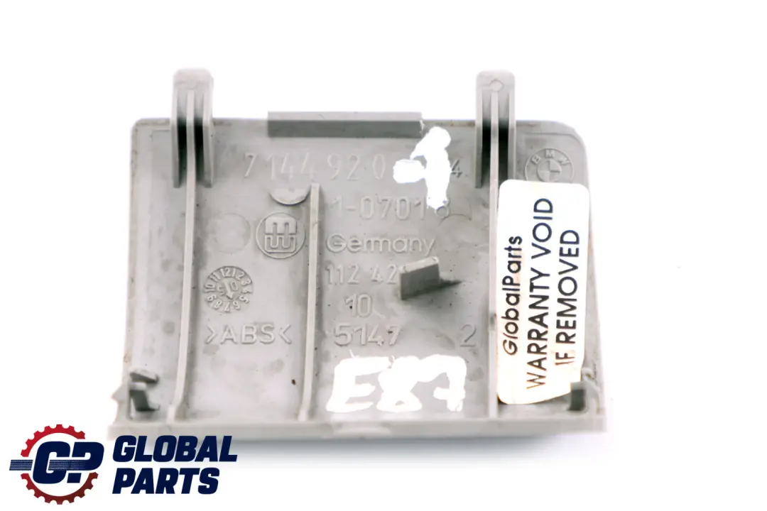 OBD Plug Cover Trim Grey to BMW 1 Series E81 E82 E87 E87N LCI E88 with Part number 7144920 BMW 1 Series E81 E82 E87 E87N LCI E88 OBD Plug Cover Trim Grey - SKU rhd-7144920-1 - Part number 7144920