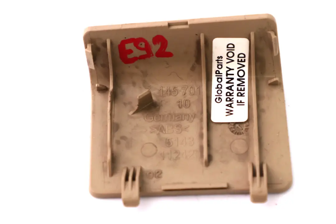BMW 3 Series E92 E93 LCI M3 OBD Plug Cover Socket Creambeige Beige - SKU rhd-7145701-1 - Part number 7145701