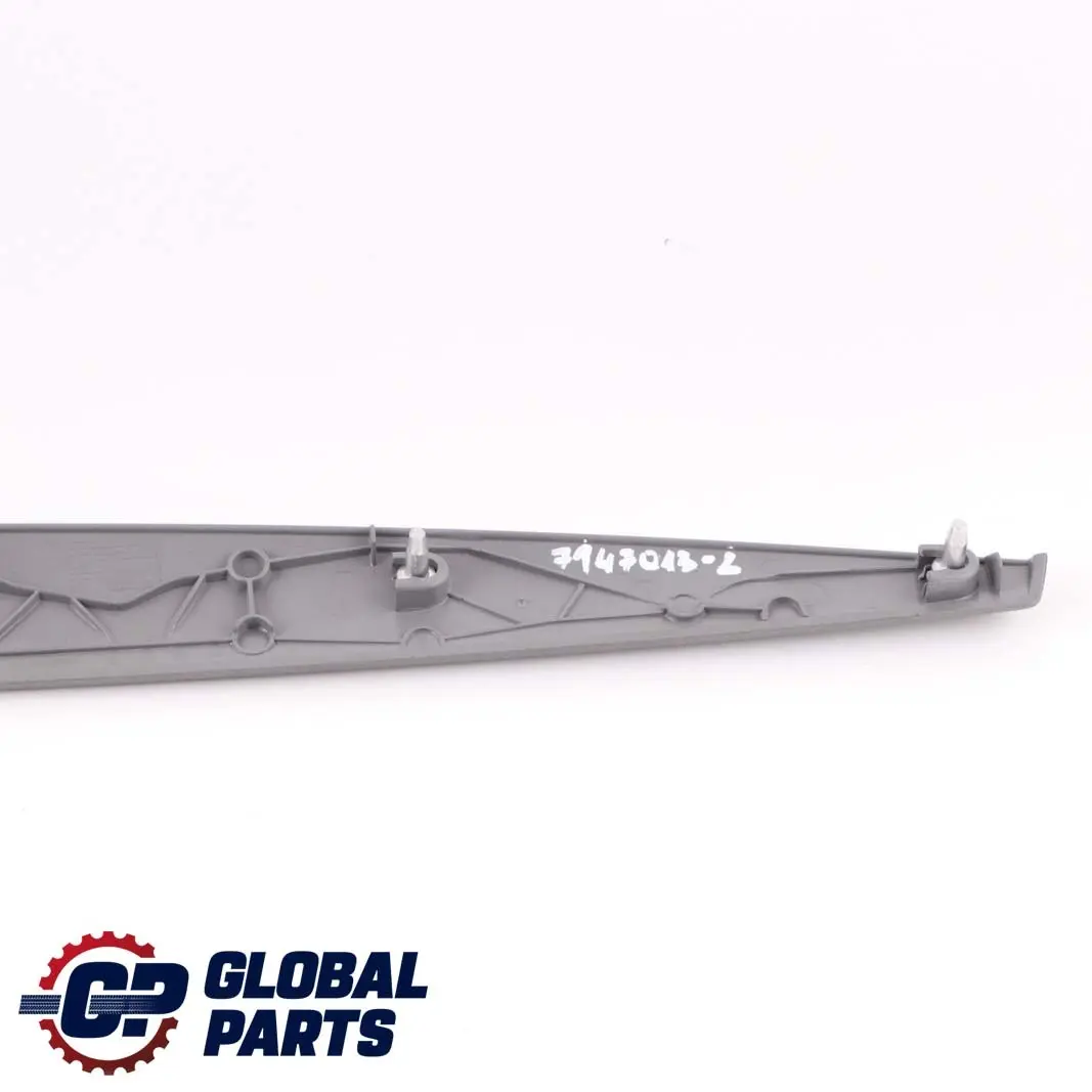 Dashboard Panel Centre Trim Strip Titan Matt Silver to BMW 1 Series 2 E87 with Part number 7147013 BMW 1 Series 2 E87 Dashboard Panel Centre Trim Strip Titan Matt Silver - SKU rhd-7147013-2 - Part number 7147013