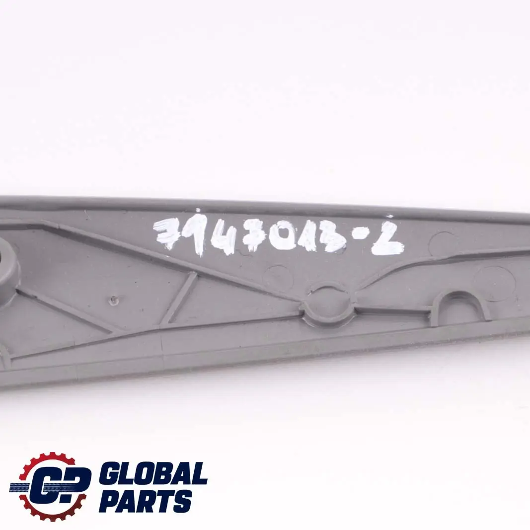 BMW 1 Series 2 E87 Dashboard Panel Centre Trim Strip Titan Matt Silver - SKU rhd-7147013-2 - Part number 7147013