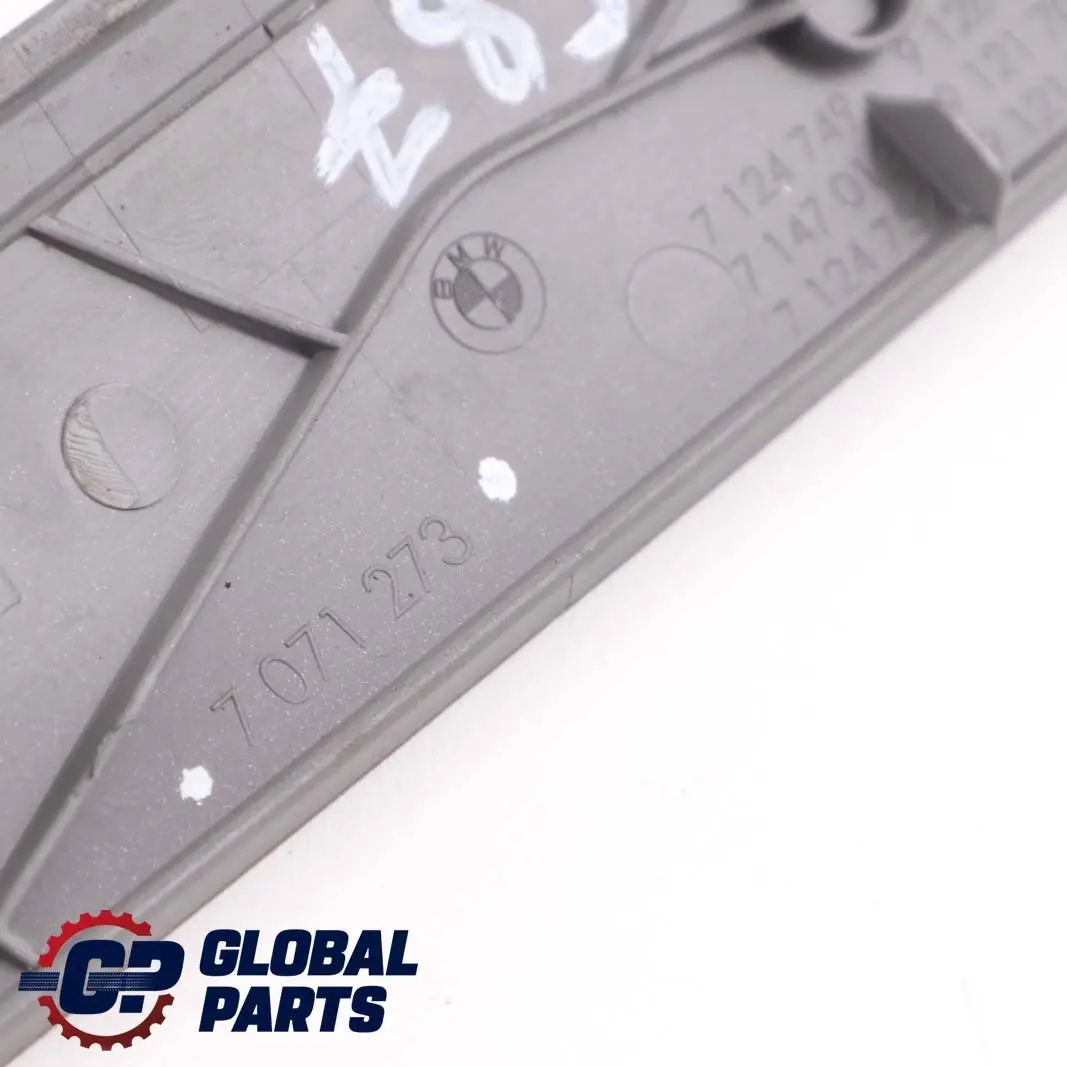 BMW 1 Series 2 E87 Dashboard Panel Centre Trim Strip Titan Matt Silver - SKU rhd-7147013-2 - Part number 7147013