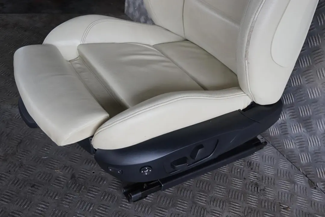 BMW 3 Series E90 M Sport Heated Front Left N/S Lemon Leather Seat Lumbar Memory - SKU rhd-7148005 - Part number 7148005