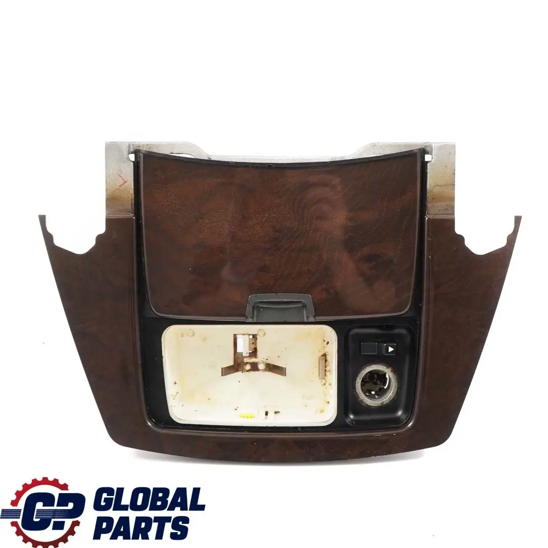 BMW 7 Series 1 E65 E66 Centre Console Wood Ashtray Ash Trim Cover Esche Dunkel - SKU rhd-7152854-1 - Part number 7152854