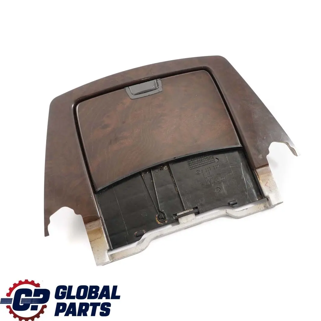 BMW 7 Series 1 E65 E66 Centre Console Wood Ashtray Ash Trim Cover Esche Dunkel - SKU rhd-7152854-1 - Part number 7152854