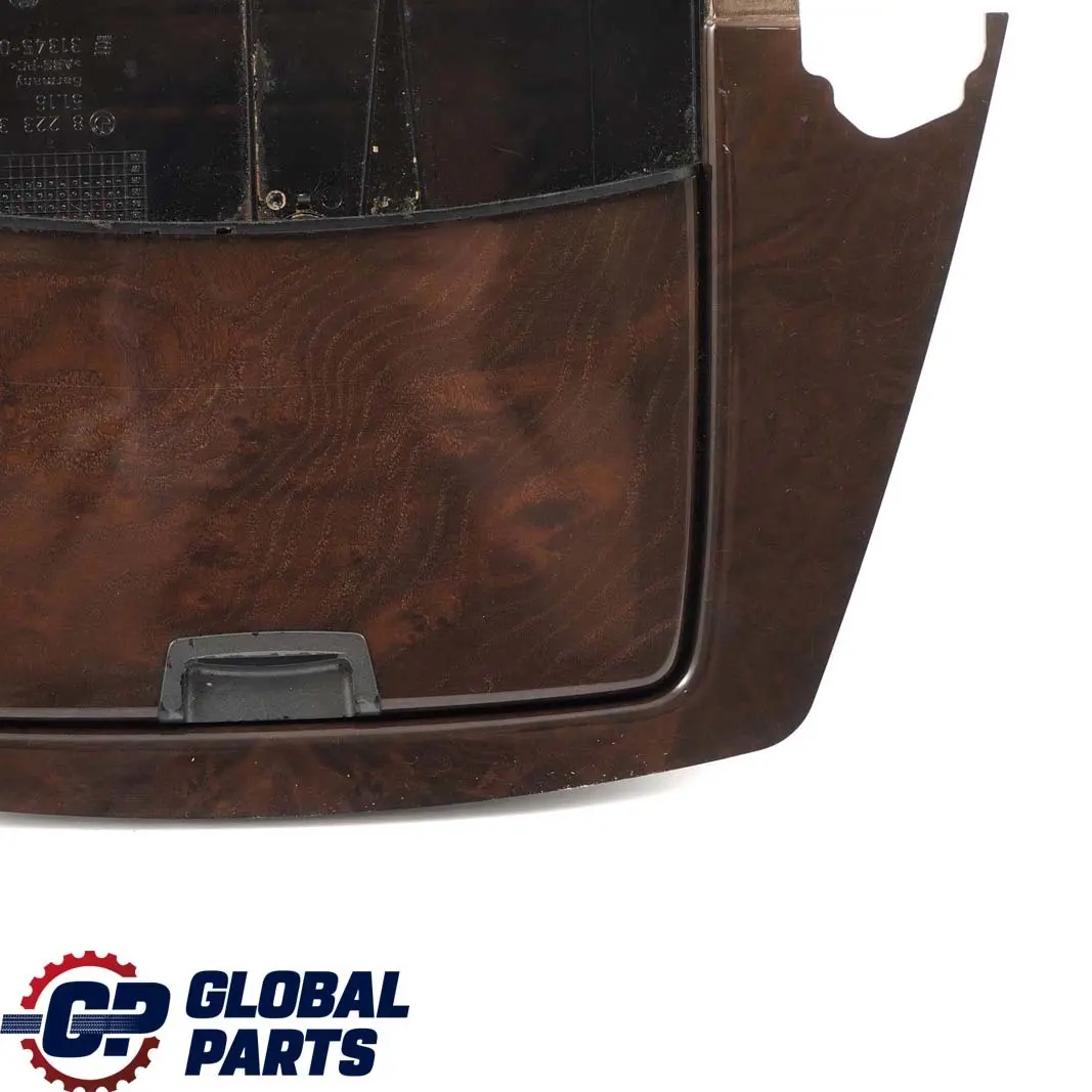 BMW 7 Series 1 E65 E66 Centre Console Wood Ashtray Ash Trim Cover Esche Dunkel - SKU rhd-7152854-1 - Part number 7152854