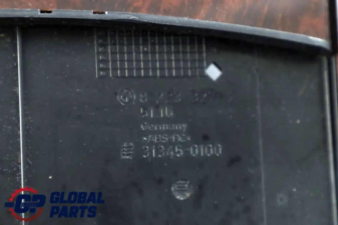 Centre Console Wood Ashtray Ash Tray Trim Esche Dunkel to BMW 7 Series 1 E65 E66 with Part number 7152854 BMW 7 Series 1 E65 E66 Centre Console Wood Ashtray Ash Tray Trim Esche Dunkel - SKU rhd-7152854 - Part number 7152854