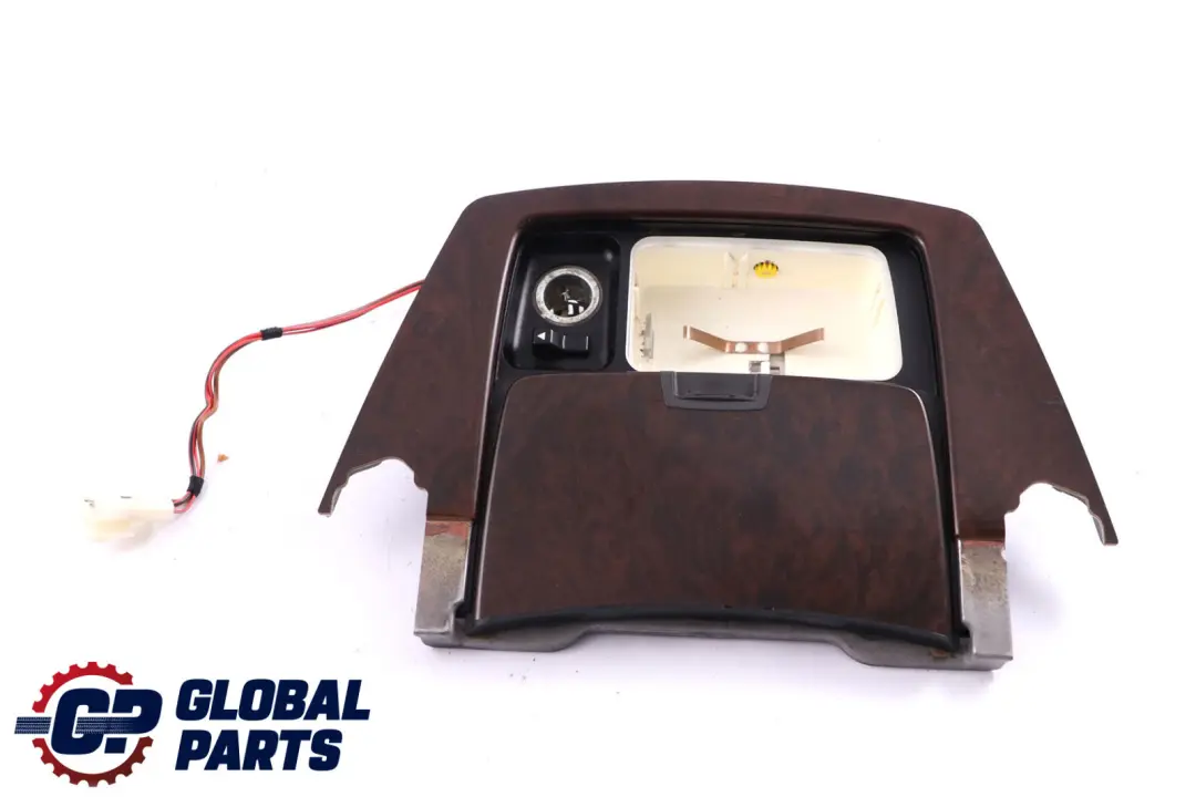 BMW 7 Series 1 E65 E66 Centre Console Wood Ashtray Ash Tray Trim Esche Dunkel - SKU rhd-7152854 - Part number 7152854