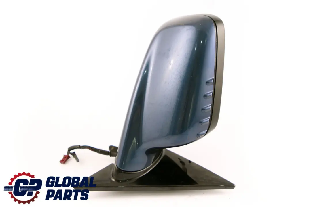 BMW 3 Series E46 Heated Right O/S Wing Mirror Memory Mysticblau Metallic A07 - SKU rhd-7153136-MYS - Part number 7153136