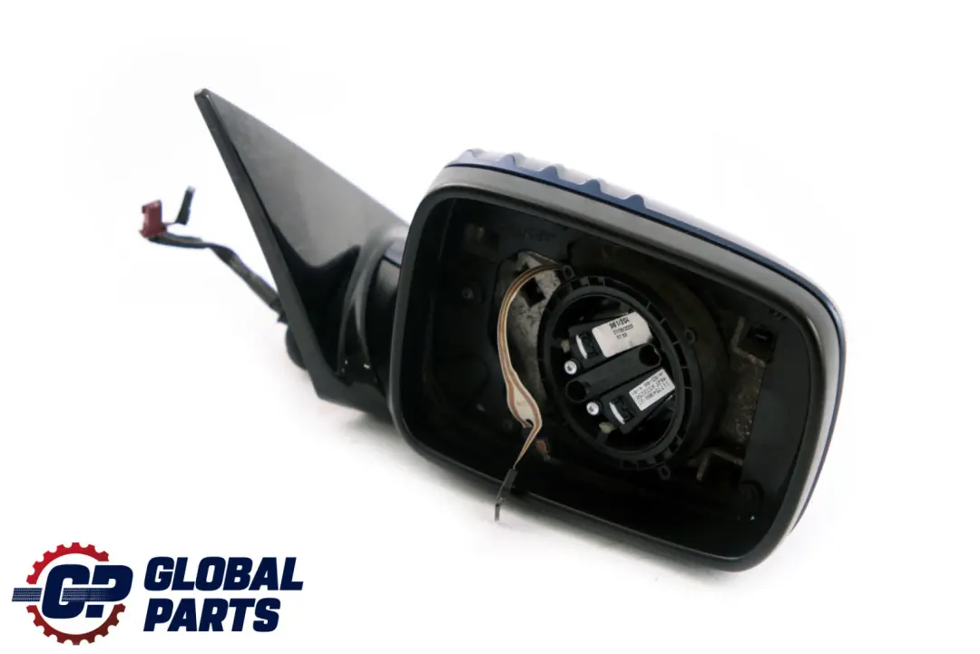 BMW 3 Series E46 Heated Right O/S Wing Mirror Memory Mysticblau Metallic A07 - SKU rhd-7153136-MYS - Part number 7153136