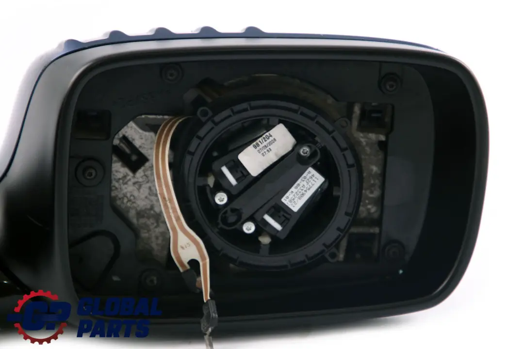 BMW 3 Series E46 Heated Right O/S Wing Mirror Memory Mysticblau Metallic A07 - SKU rhd-7153136-MYS - Part number 7153136