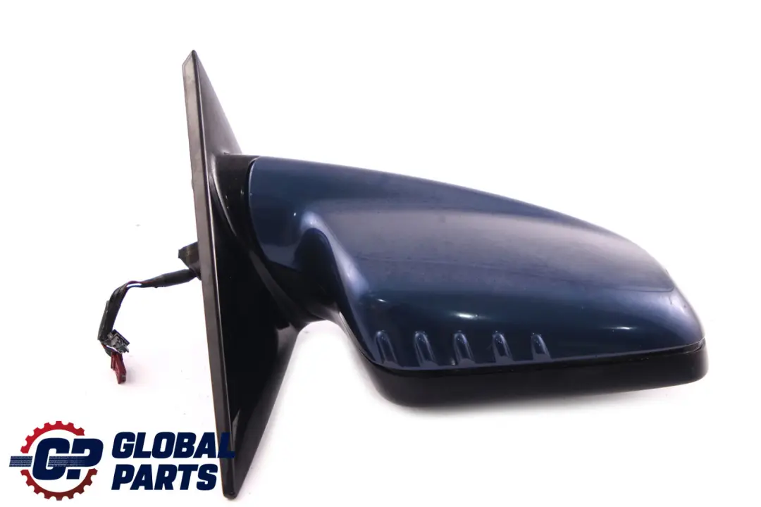 BMW 3 Series E46 Heated Right O/S Wing Mirror Memory Mysticblau Metallic A07 - SKU rhd-7153136-MYS - Part number 7153136