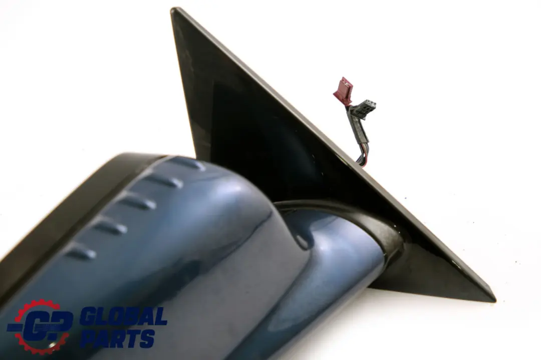 BMW 3 Series E46 Heated Right O/S Wing Mirror Memory Mysticblau Metallic A07 - SKU rhd-7153136-MYS - Part number 7153136