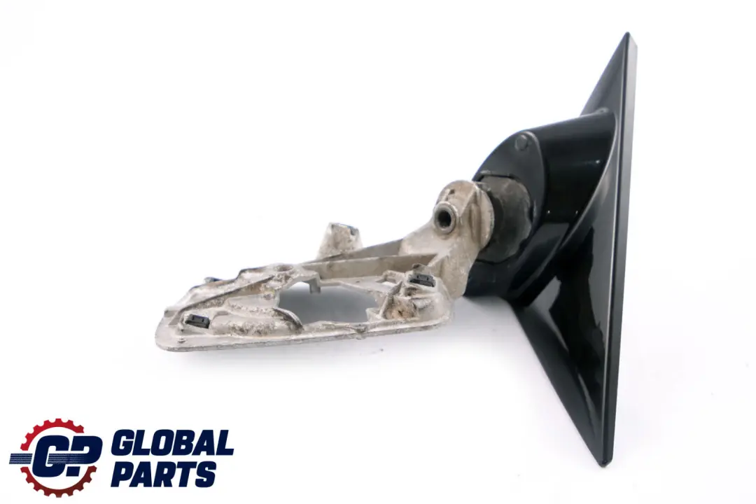 BMW 3 Series E46 Heated Left N/S Base Wing Mirror High Gloss Glanzschwarz - SKU rhd-7153171 - Part number 7153171