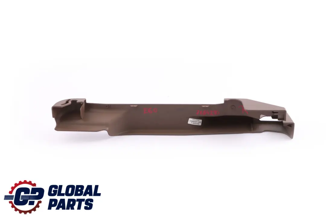 Front Finisher Upper Rail Trim Driver Right O/S Brown to BMW 5 Series E60 Seat with Part number 7154270 BMW 5 Series E60 Seat Front Finisher Upper Rail Trim Driver Right O/S Brown - SKU rhd-7154270 - Part number 7154270