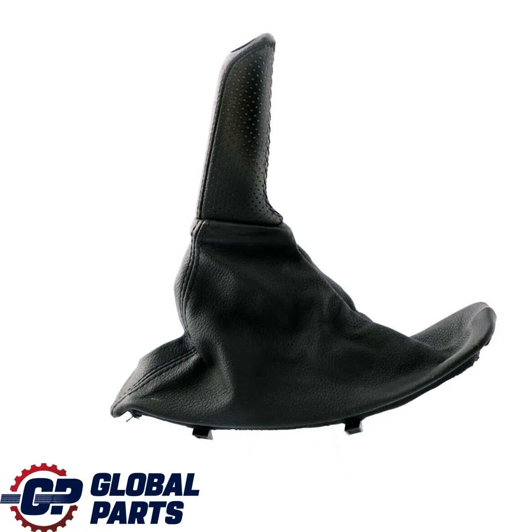 BMW E90 E91 E92 E93 M-Sport Black Leather Handbrake Level Cover