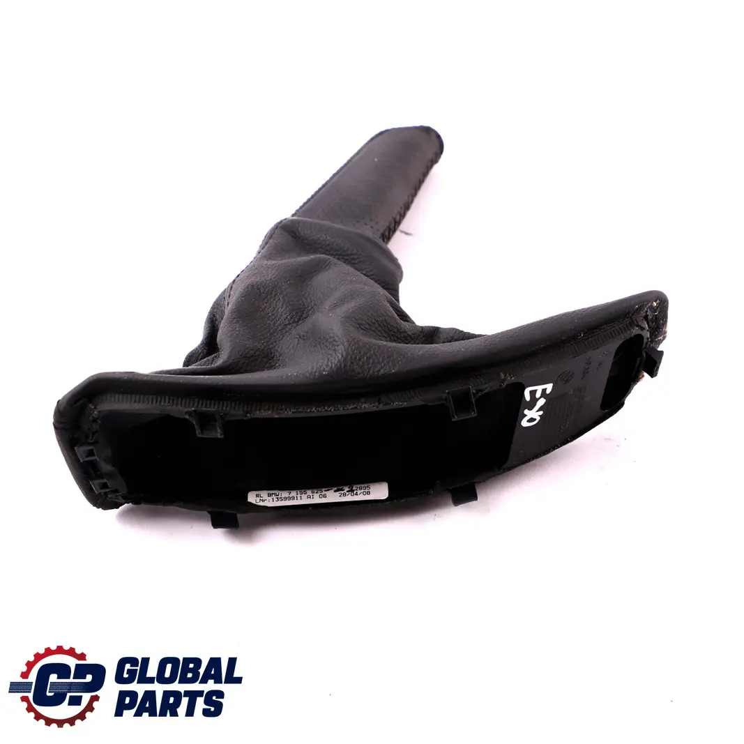 BMW 3 Series E90 E91 E92 E93 M-Sport Handbrake Level Cover Black Leather - SKU rhd-7155625-2 - Part number 34427155625