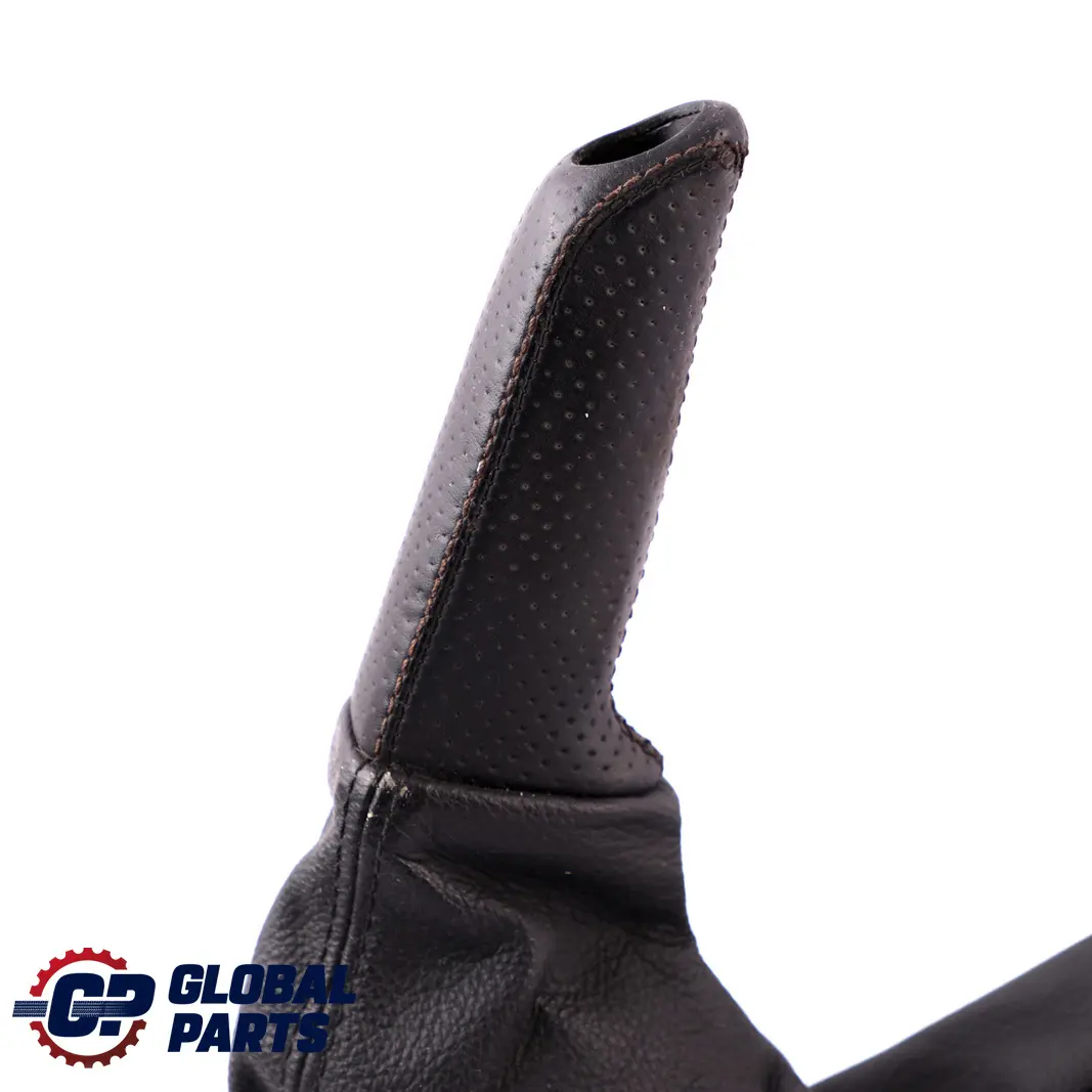 BMW 3 Series E90 E91 E92 E93 M-Sport Handbrake Level Cover Black Leather - SKU rhd-7155625-2 - Part number 34427155625