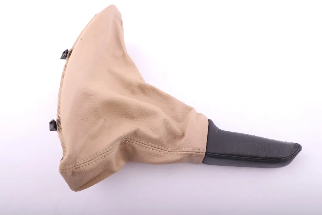 BMW 3 Series E90 E91 E92 E93 LCI HANDBRAKE LEVER COVER SAVANNA BEIGE - SKU rhd-7155627 - Part number 7155627